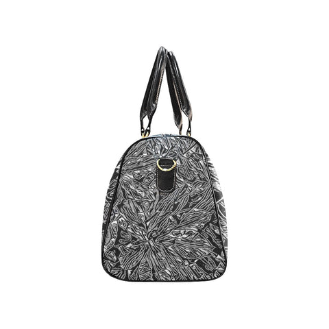 'Filament' Nylon Duffle With Faux Leather Trim