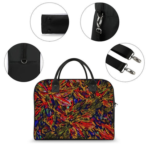 'Clematis Firestorm' Nylon Holdall