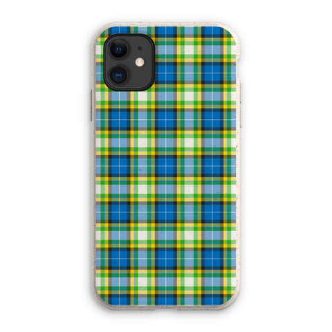 Yorkshire Tartan Device Cases Eco Phone Case