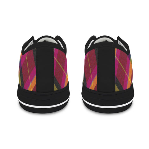 'Yorkshire Moorland' (Slant/Black Trim) Women's Canvas Plimsolls