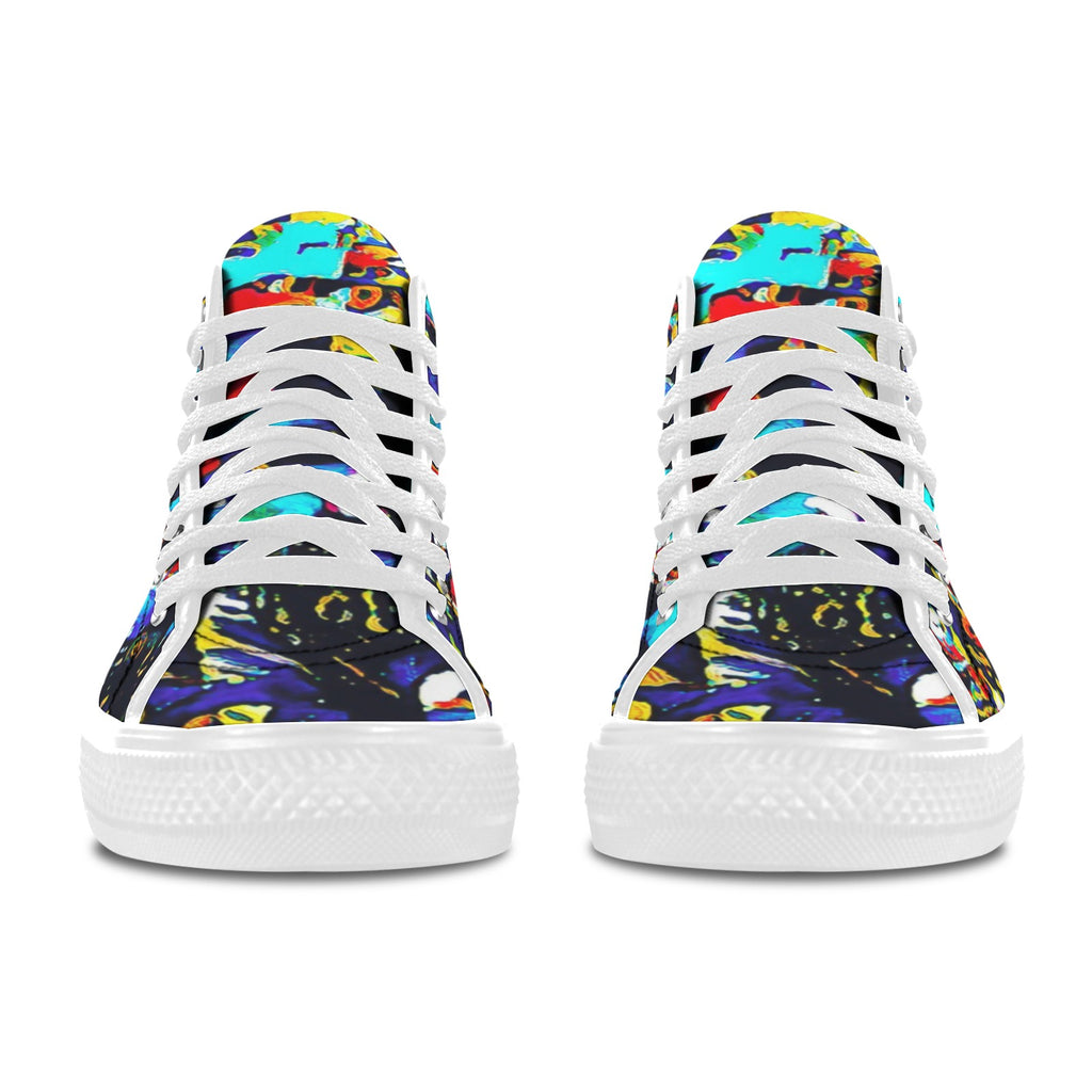 'Galaxa' Women's 'Vancouver' High Top Boots (White)