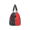 'Bloodlust' Nylon Duffle With Faux Leather Trim