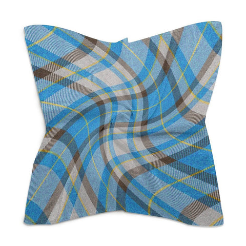 'Yorkshire Marine' (Slant) Poly Scarf Square