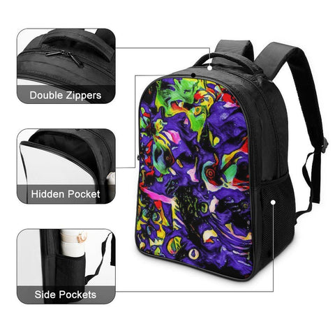 'Purple Haze' Nylon Backpack