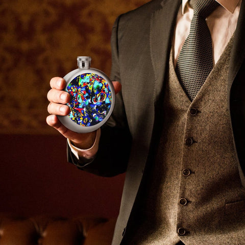 'Galaxa' Hip Flask