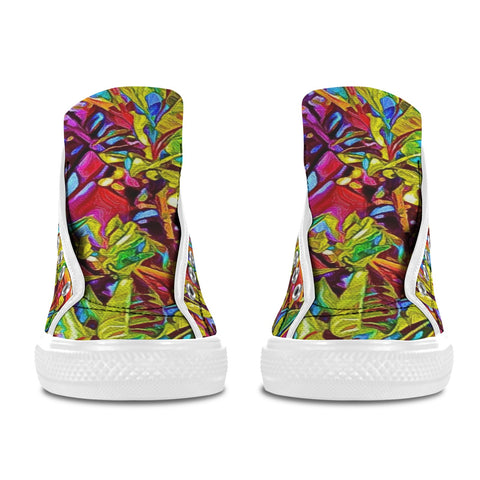 'Tropica' (White) Vancouver H Women's Canvas Shoes (1013-1)