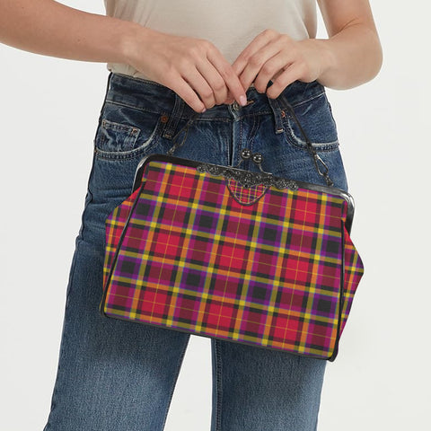 'Yorkshire Moorland' (Heritage) (Slant) Faux Leather Kisslock Handbag Crossbody