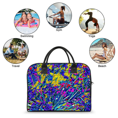 'Agapanthus' Nylon Holdall