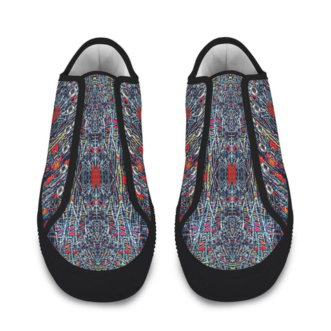 'Graphite' (Black) Women's Canvas Plimsolls