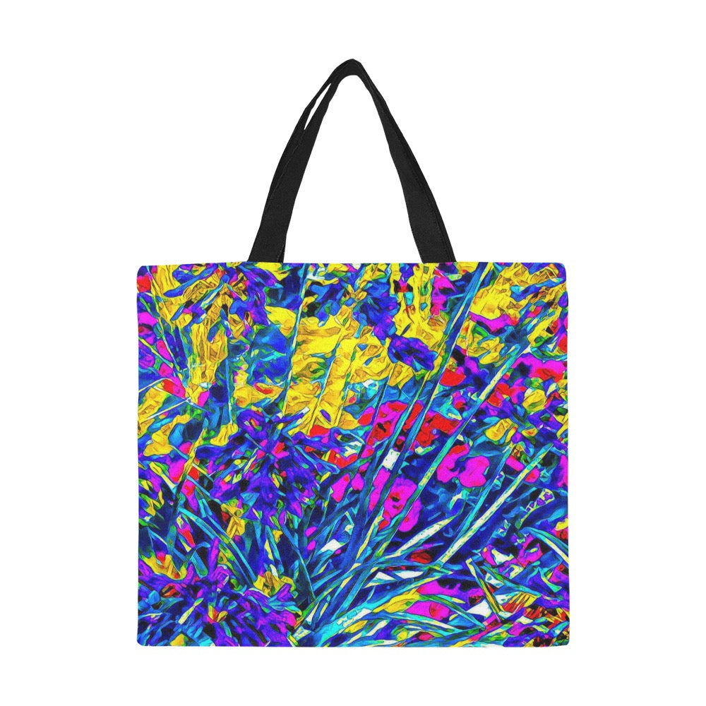 'Agapanthus' Large Canvas Tote
