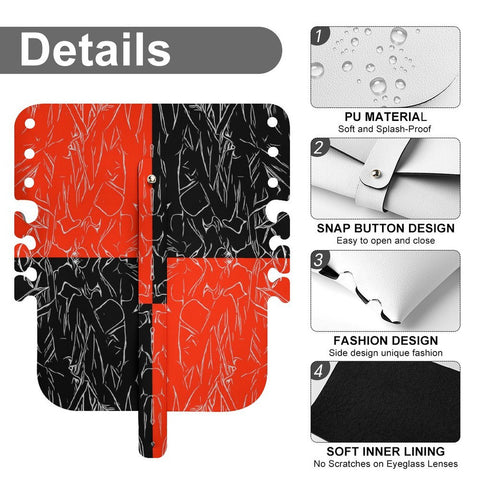 'Bloodlust' Faux Leather Glasses Case