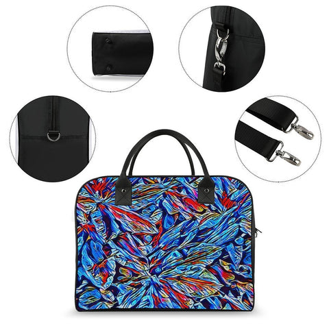 'Clematis Sapphire' Nylon Holdall