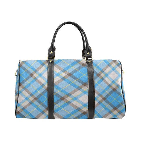 'Yorkshire Marine' (Slant) Nylon Duffle with Faux Leather Trim