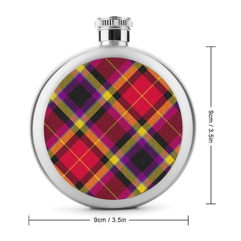 'Yorkshire Moorland' (Slant)  Hip Flask