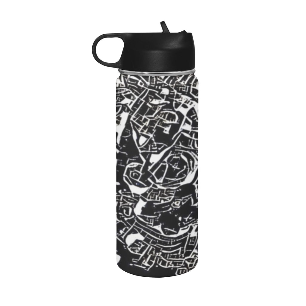 'Liquorice' Insulated Water Bottle