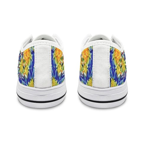 'Summer Basket' (White Trim) 'Seattle' Women's Trainers