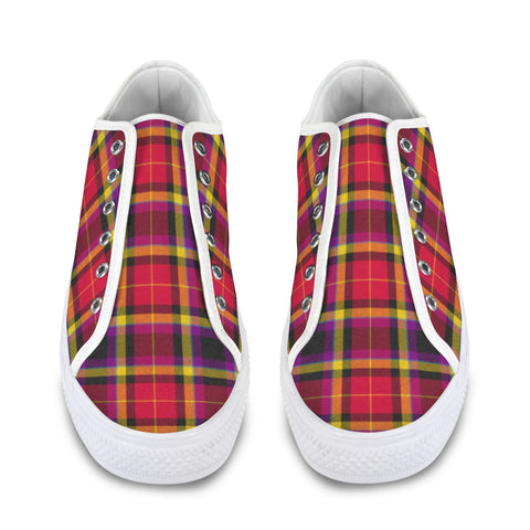 'Yorkshire Moorland' (White Trim) Seattle Low Top Women's Shoes (Model 1013-6)