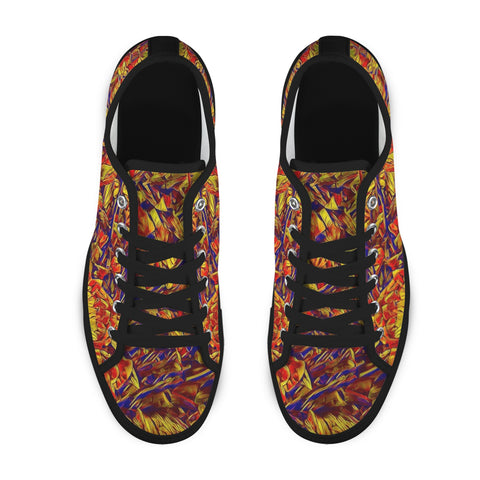 'Peony' (Black) 'Seattle' Men's Trainers