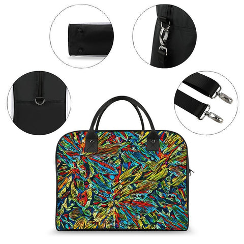 'Clematis Electra' Nylon Holdall