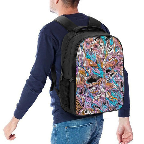'Psychedelique' Nylon Backpack