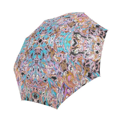 'Psychedelique' Auto-Foldable Umbrella