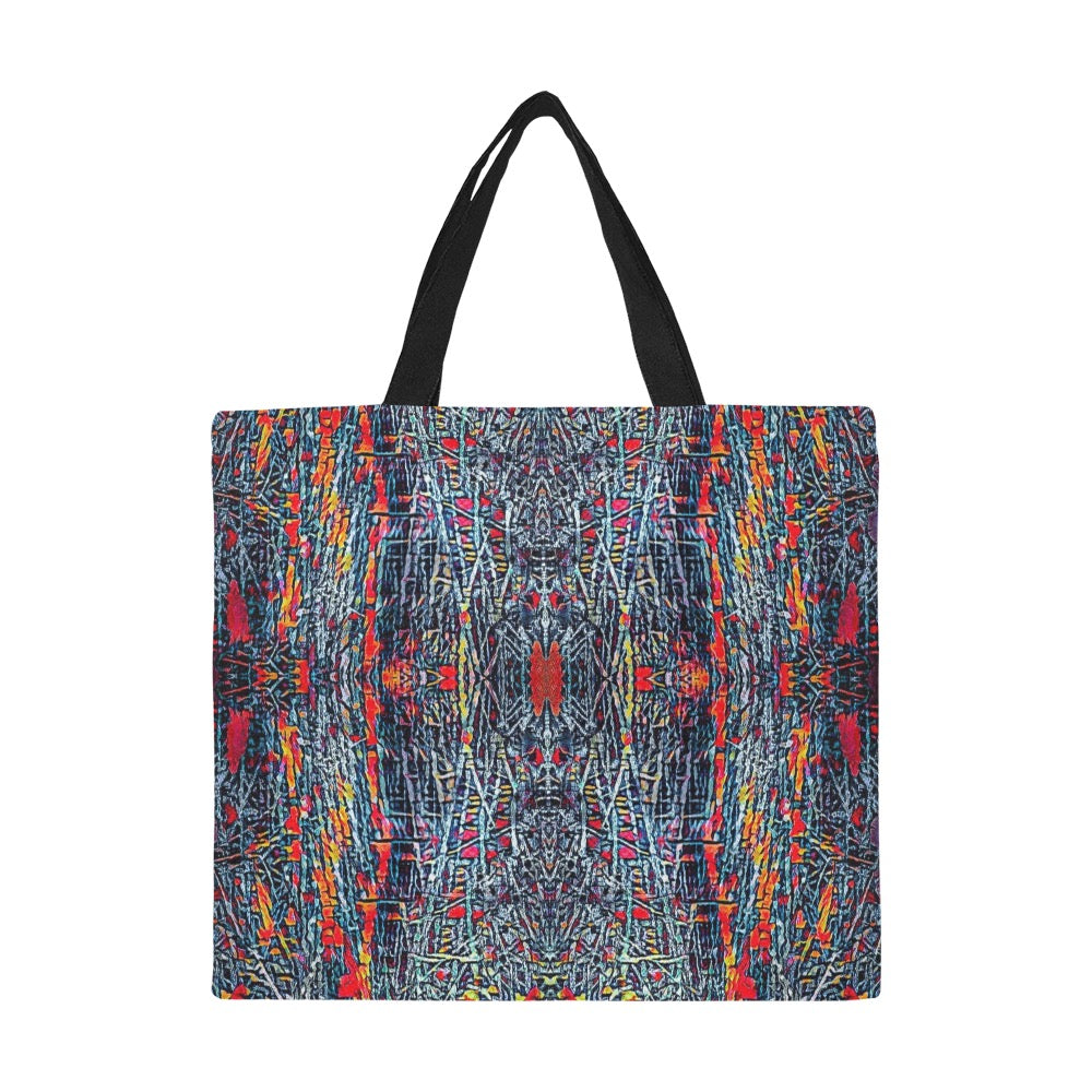 'Graphite' Large Canvas Tote