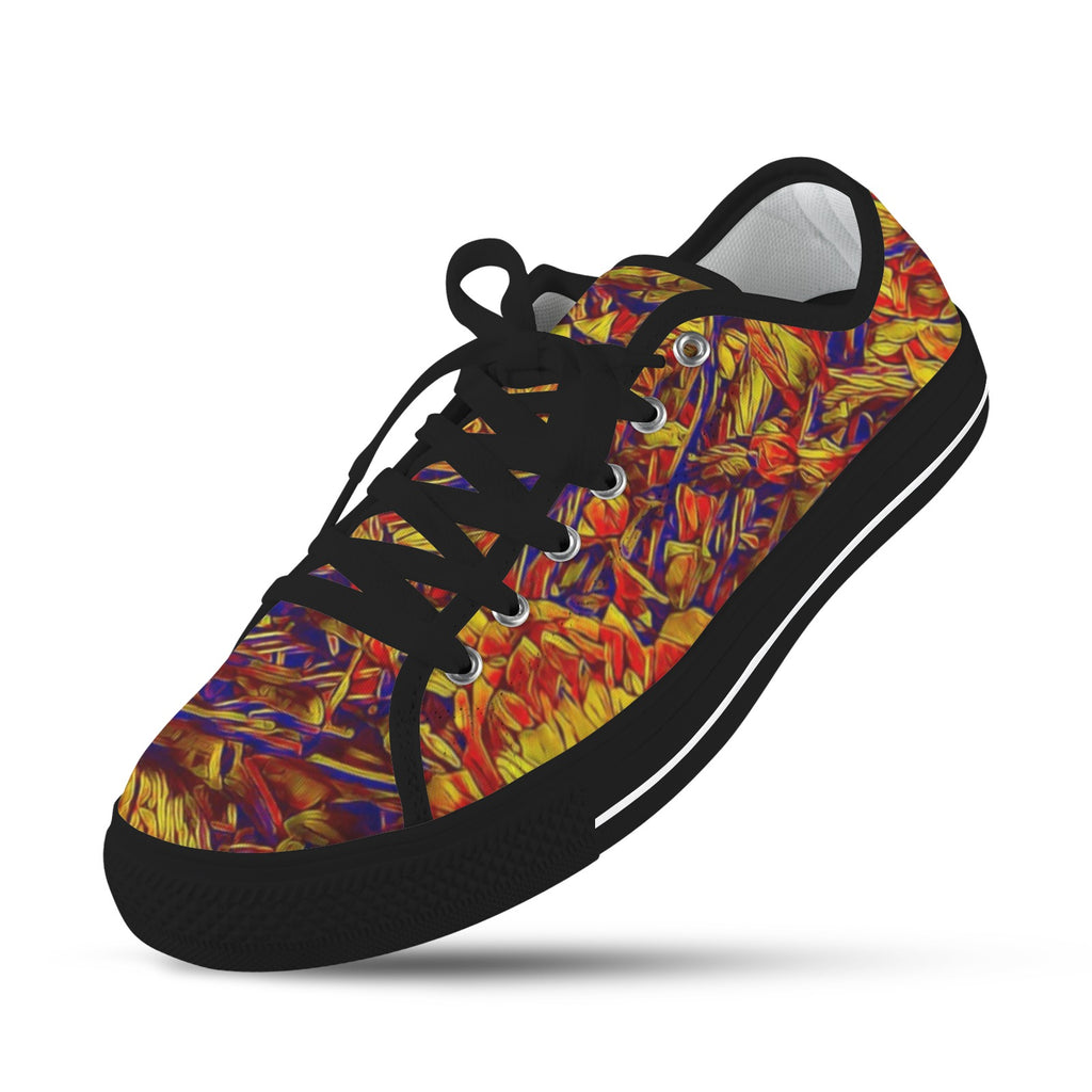 'Peony' (Black) 'Seattle' Men's Trainers