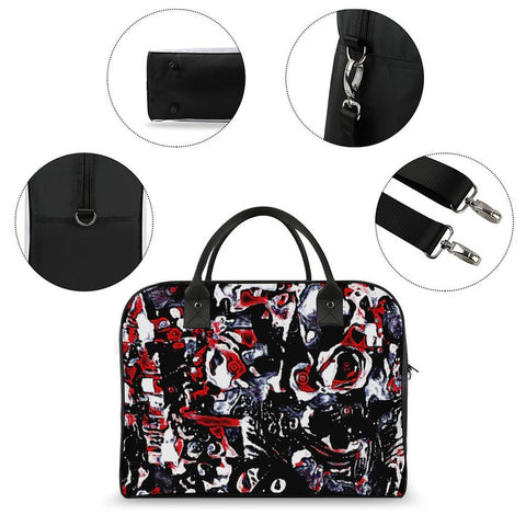 'Gothic Rose' Nylon Holdall