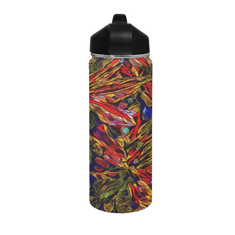 'Clematis Firestorm' Insulated Water Bottle