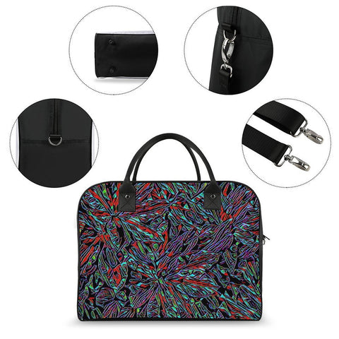 'Clematis Neon' Nylon Holdall