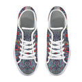 'Graphite' (White Trim) Women's Canvas Plimsolls