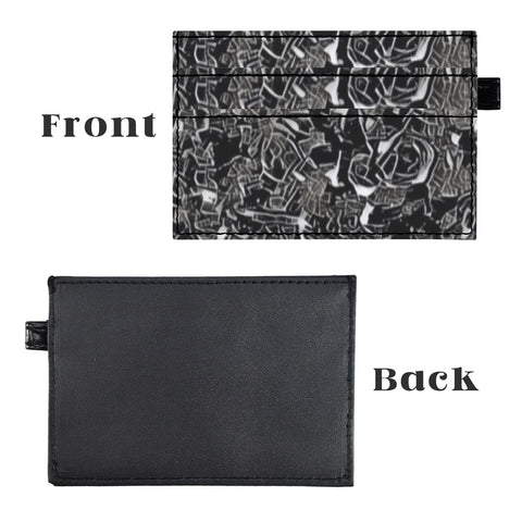 'Liquorice' Faux Leather Cardholder