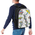 'Regenesis' (White Edit) Nylon Backpack