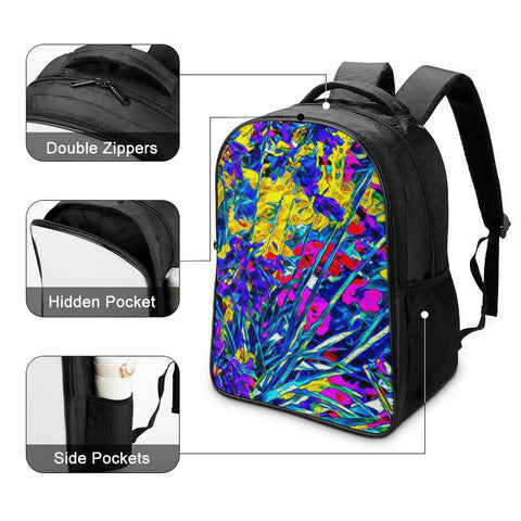 'Agapanthus' Nylon Backpack