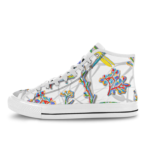 'Evolution' (White) Vancouver H Women's Canvas Shoes (1013-1)