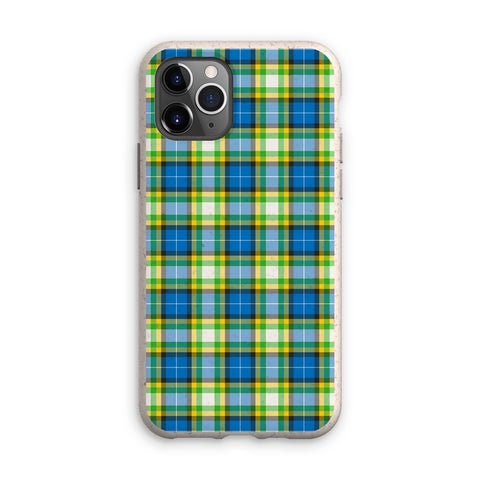 Yorkshire Tartan Device Cases Eco Phone Case