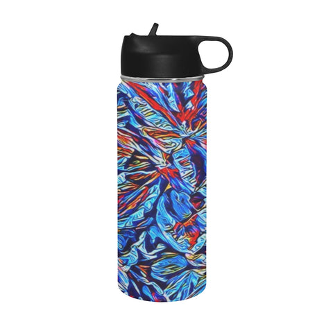 'Clematis Sapphire' Insulated Water Bottle