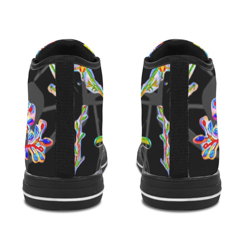 'Regenesis' (Black Edit - Black Trim) Vancouver Canvas Boots