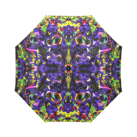 'Purple Haze' Auto-Foldable Umbrella