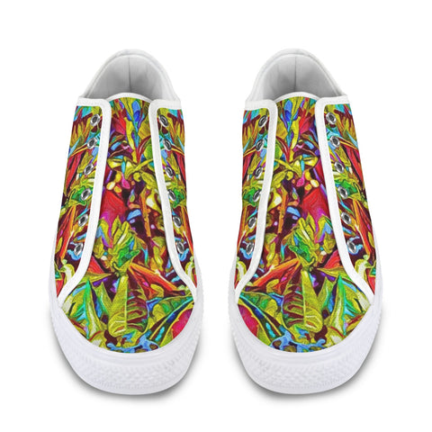 'Tropica' (White Trim) Seattle Low Top Women's Shoes (Model 1013-6)