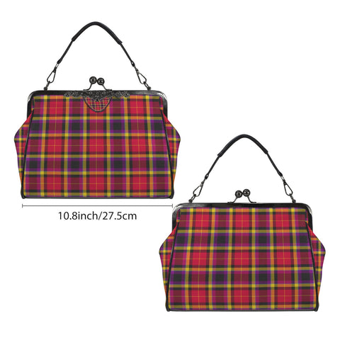 'Yorkshire Moorland' (Heritage) (Slant) Faux Leather Kisslock Handbag Crossbody
