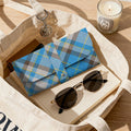'Yorkshire Marine' (Slant) Faux  Leather Glasses Case
