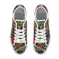 'Earthquake' (White Trim) Women's Canvas Plimsolls