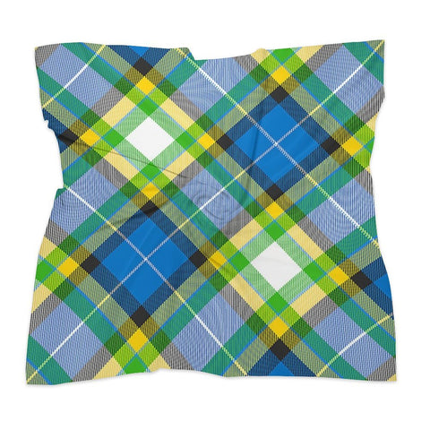 'Yorkshire Tartan' (Slant) Poly Scarf Square