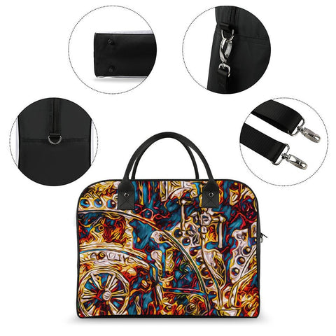 'Boilerplate' Nylon Holdall