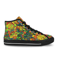 'Peony Citrus' (Black Trim) Vancouver Canvas Boots