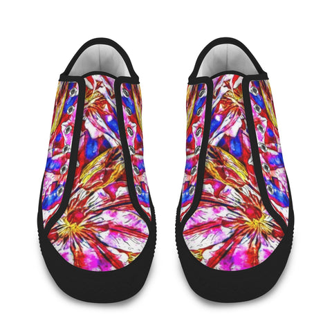 'Clematis' (Black Trim) 'Seattle' Women's Trainers