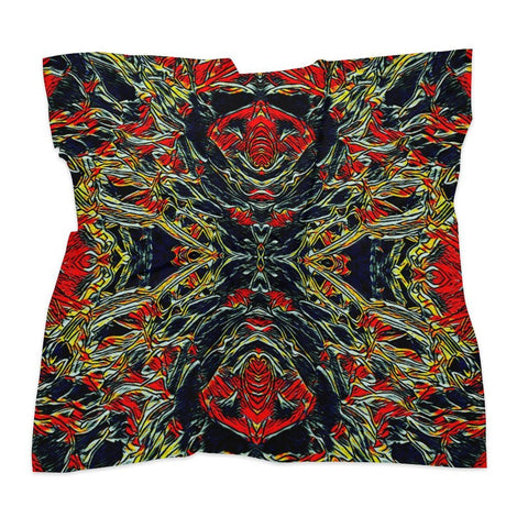 'Eathquake' Poly Scarf Square