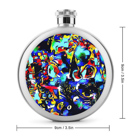 'Galaxa' Hip Flask