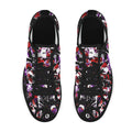 'Gothic Rose' (Black Trim) Women's Canvas Plimsolls